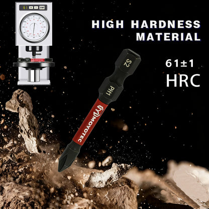 12/24 Pieces of Ph/Sl High-Strength Impact-Resistant Screwdriver Bit Set, 25/50mm S2 Alloy Steel with Strong Magnetism, Suitable for Power Tools