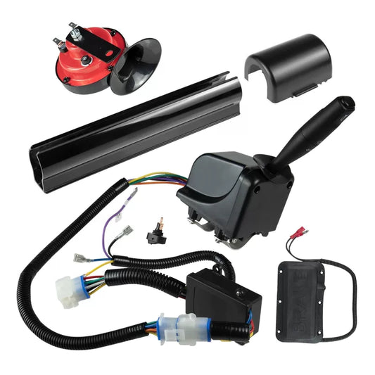Shu-Ran Golf Cart Turn Signal Kit with Brake Switch Pad, Horn, 9-pin Plugs... [1]