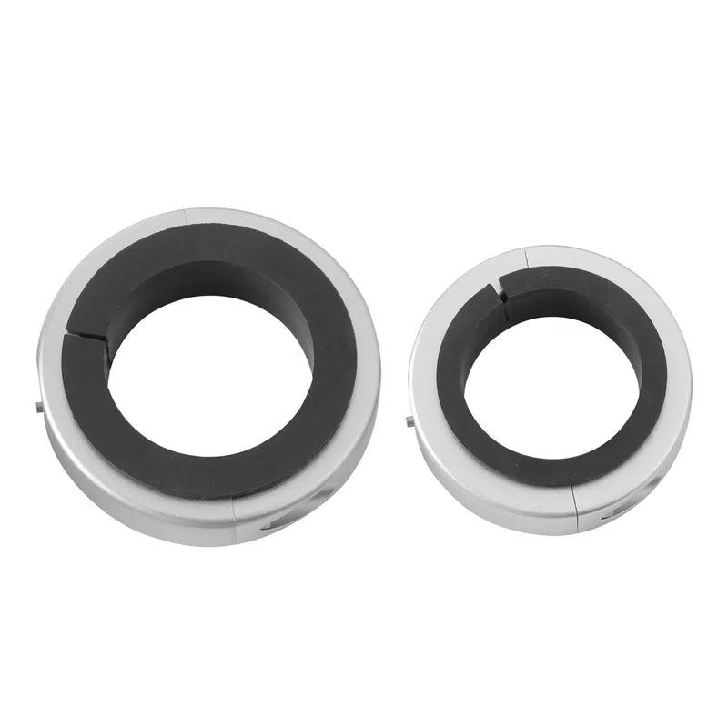 Silver wakeboard tower flag holder kit with rail clamps [6]