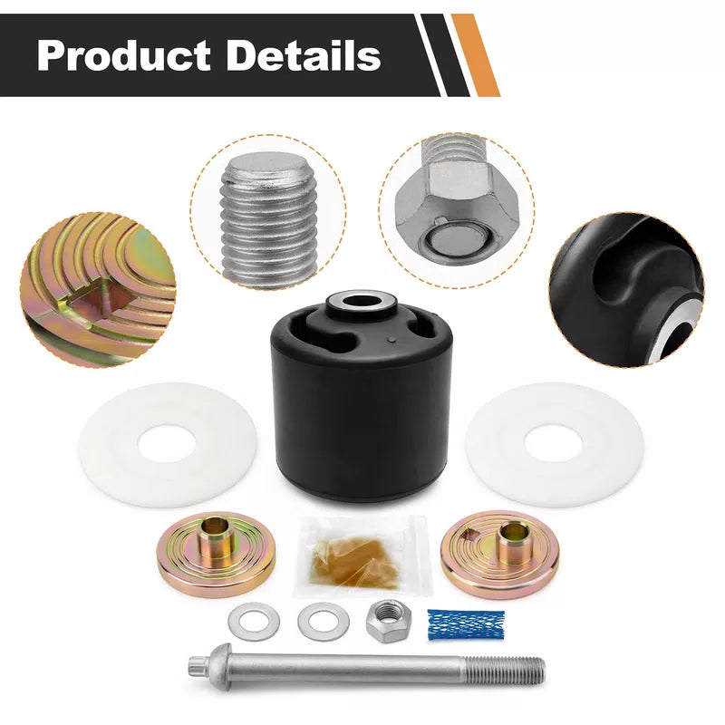 Single-Pivot Bushing Kit with Alignment Collars for Hendrickson QUIK-ALIGN [4]