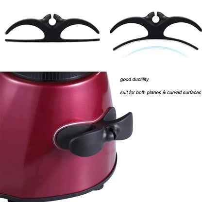 SisBroo Cord Organizer for Appliances, 4PCS Kitchen Appliance black*2+white*2 [4]