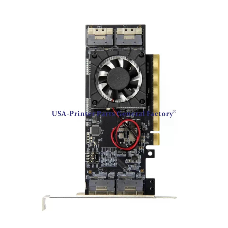 SlimSAS PLX8749 PCIe to SFF8654-8i expansion graphics card external M.2 NVMe U.2 [1]