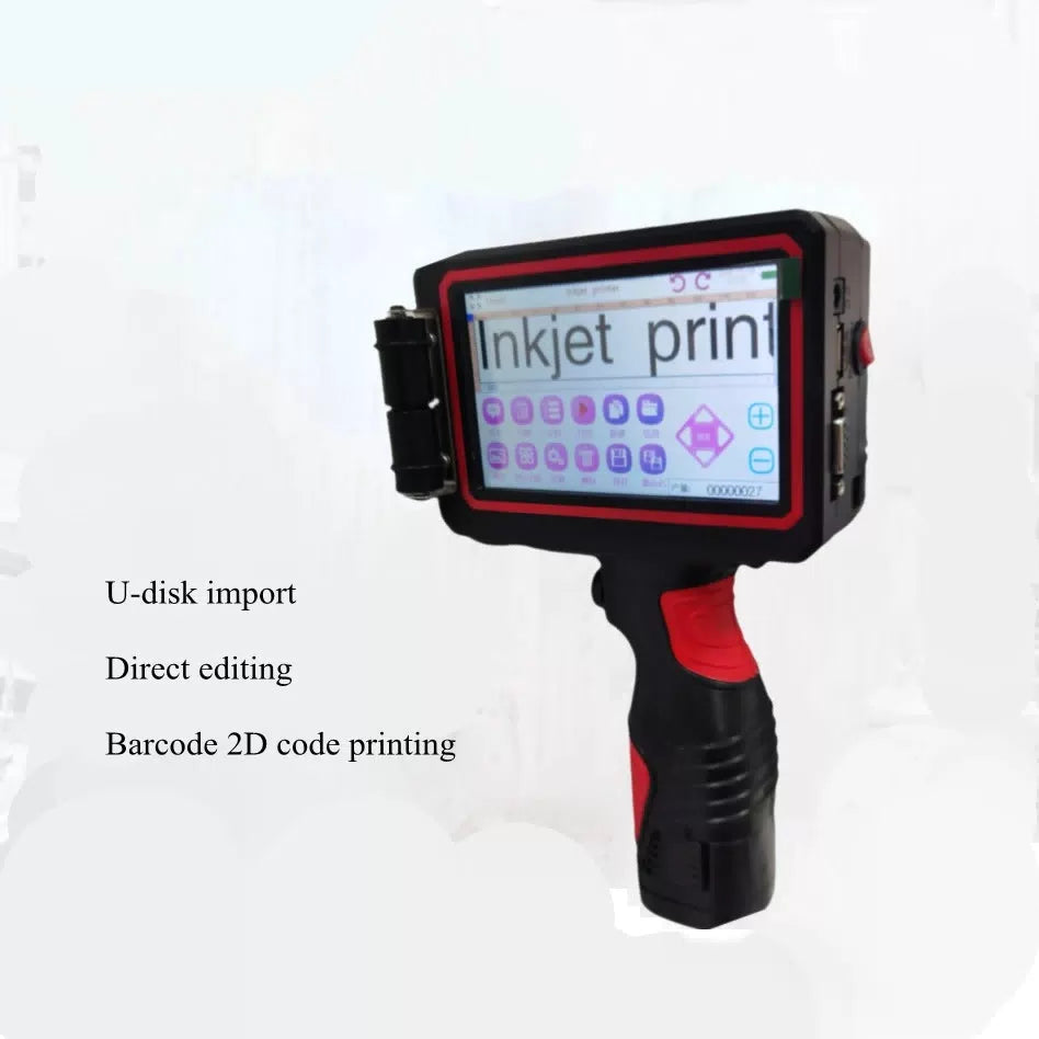 Small Printer SR-248FP Handheld Inkjet Printer Carton Intelligent Date Coding Machine Chemical Barrel Woven Bag Automatic [5]