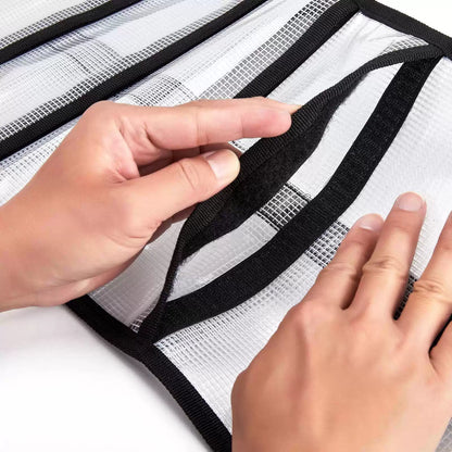 Small Roll Up Storage Bag, 6 Pockets Tool Kit, Suitable Small, 2-pack [4]