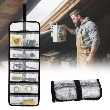 Small Roll Up Storage Bag, 6 Pockets Tool Kit, Suitable Small, 2-pack [5]