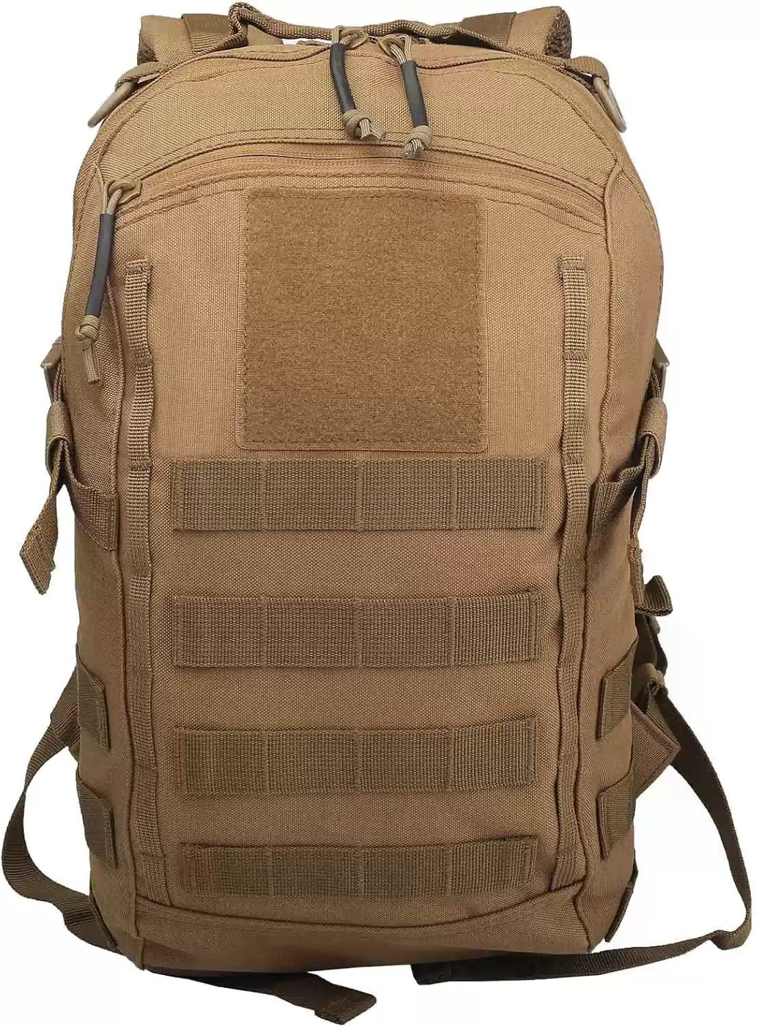 Small Tactical Backpack Military Daypack 12L Molle Bag Rucksack Army Tan [2]