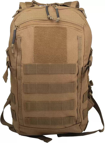 Small Tactical Backpack Military Daypack 12L Molle Bag Rucksack Army Tan [2]