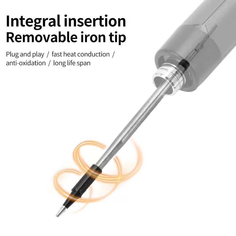 Soldering Iron Mini Small Soldering Iron Set Portable Household Type-C Interface 600mAh Battery Adjustable Temperature [3]