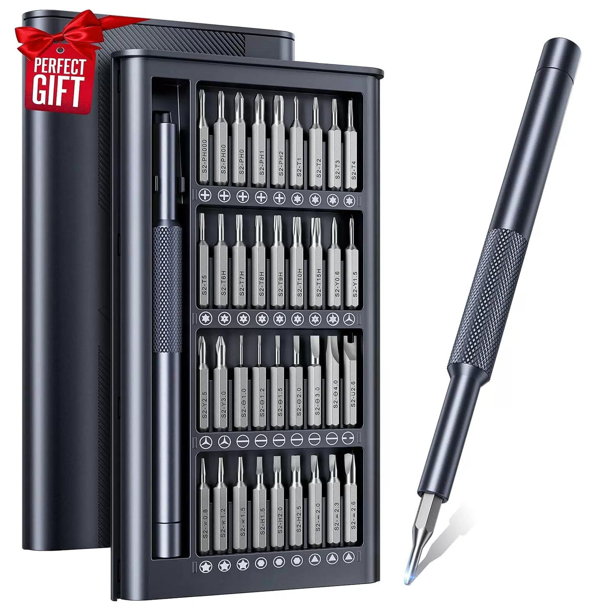 Stocking Stuffers for Men Adults Him, AXTH 37in1 Small Precision Black [1]