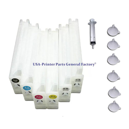 T7251-T7254 T725A empty refillable with chips For Epson F2000 F2130 F2100 F21610 [1]