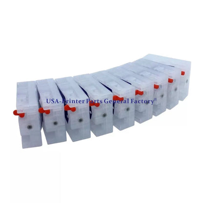 T8501 -T8509 Refillable Ink Cartridges Empty No Chip For SureColor P800 SC-P800 [3]