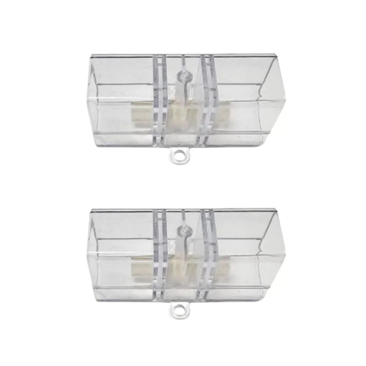 TIRCA Hexagon LED Light Bars, Connectors & Power I Connector 2PCS, White [1]