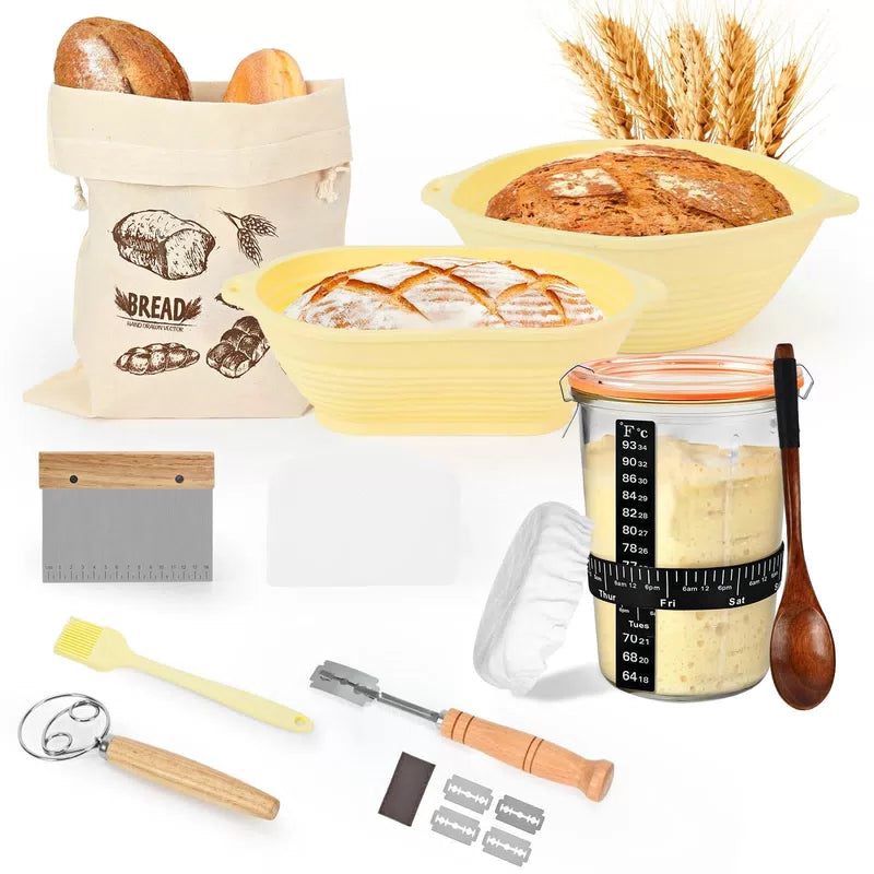 TOKPELA Sourdough Starter Kit 13Pcs Bread [1]