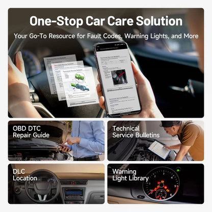 TOPDON Carpal OBD2 Scanner Bluetooth - for Car, AI-Assisted All Grey [3]