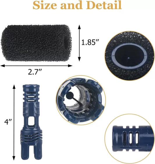 TSP10S Tail Sweep PRO Fit for Polaris 2 Pro with 12 Foam Scrubber [1]