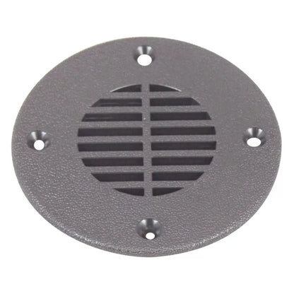 T-H Marine FD-4-DP Floor Drain and Vent Cover - Black, 4" 5-5/8" dia., Black [1]