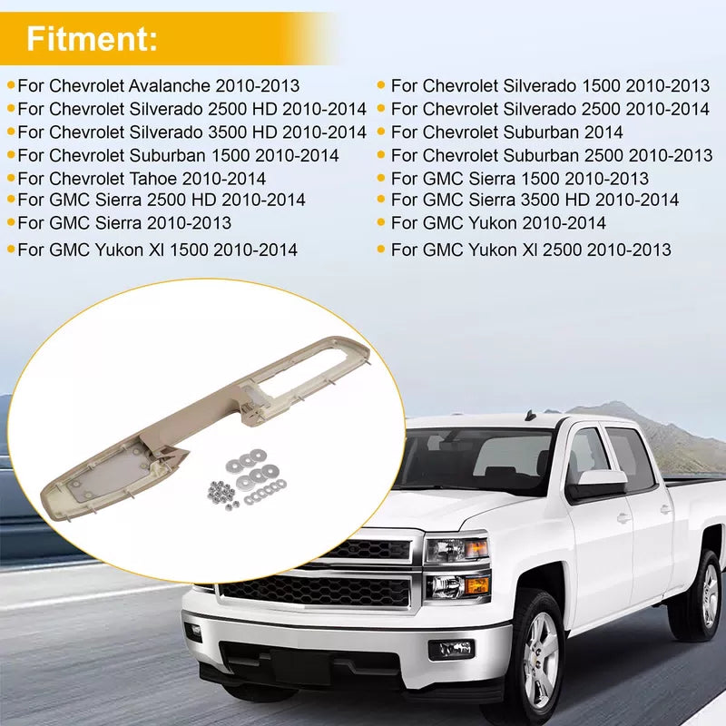 Tan Front Driver-Side Armrest Repair Kit for Chevrolet & GMC [3]