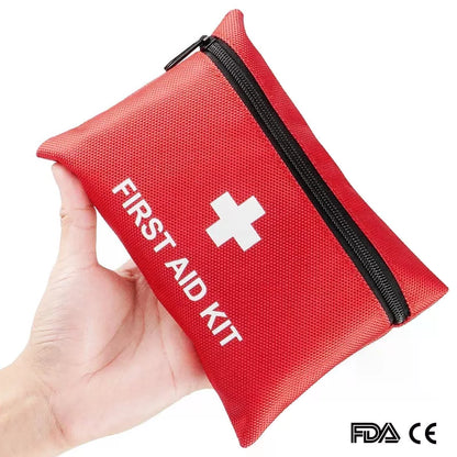 Tenquan 100-Piece First Aid Kit - Compact Portable 100 Piece Set, Red [4]