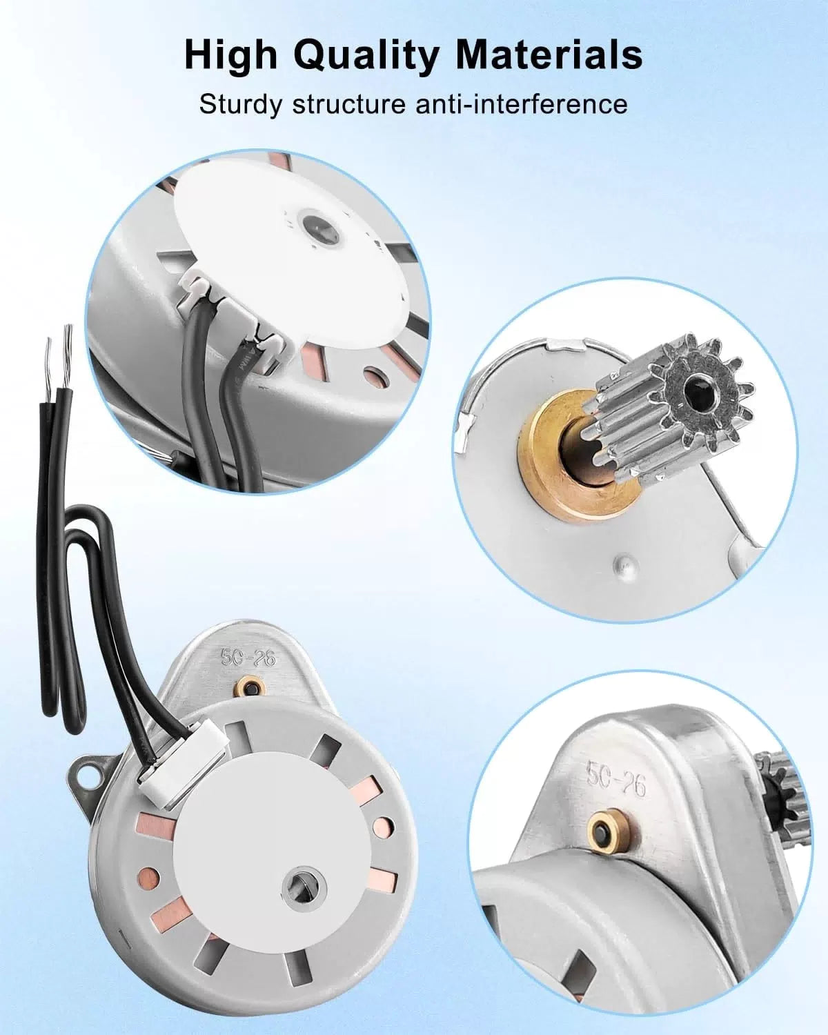 Timer Motor Fit for Fleck 5600 2500 2510 2750 9000 9100 9500 Control Valve [2]