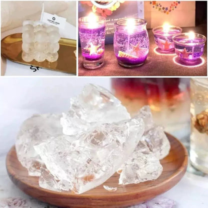 TooGet Transparent Jelly Wax DIY Candle Making Gel Medium, Transparent（80 OZ） [6]