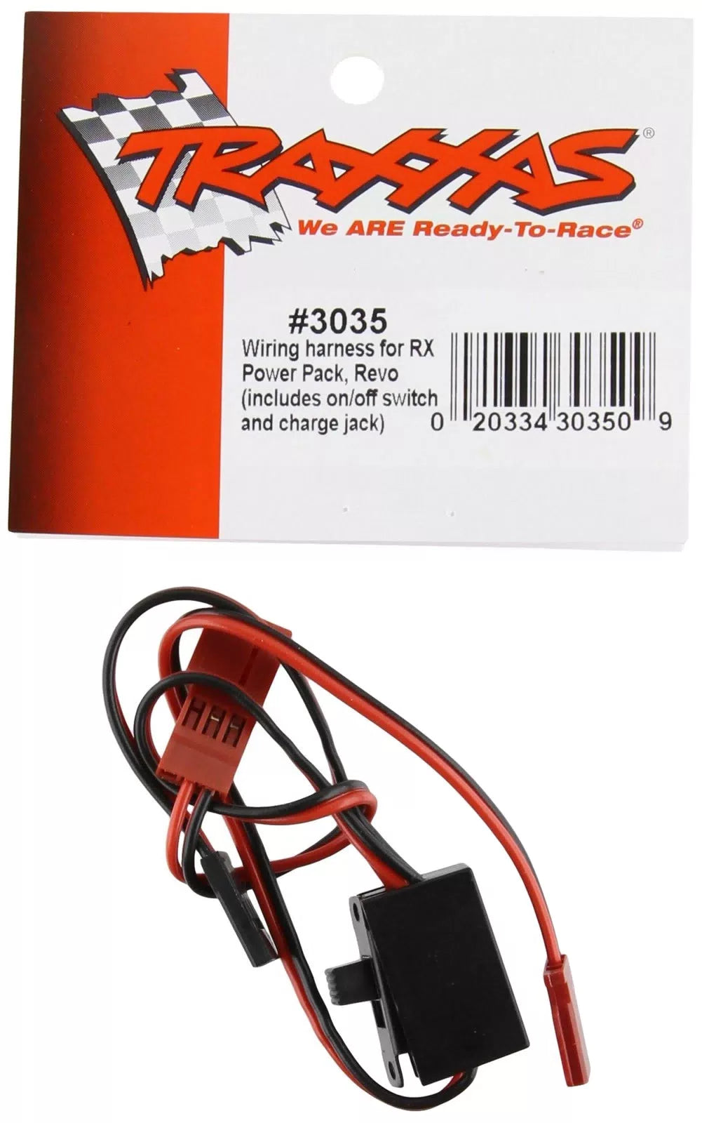 Traxxas 3035 Wiring Harness for Rx Power Pack, Revo [1]