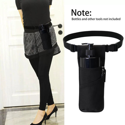 Tuhaoge Massage Bottle Bag Oil Holster Lotion 1 Bottle, Black [6]