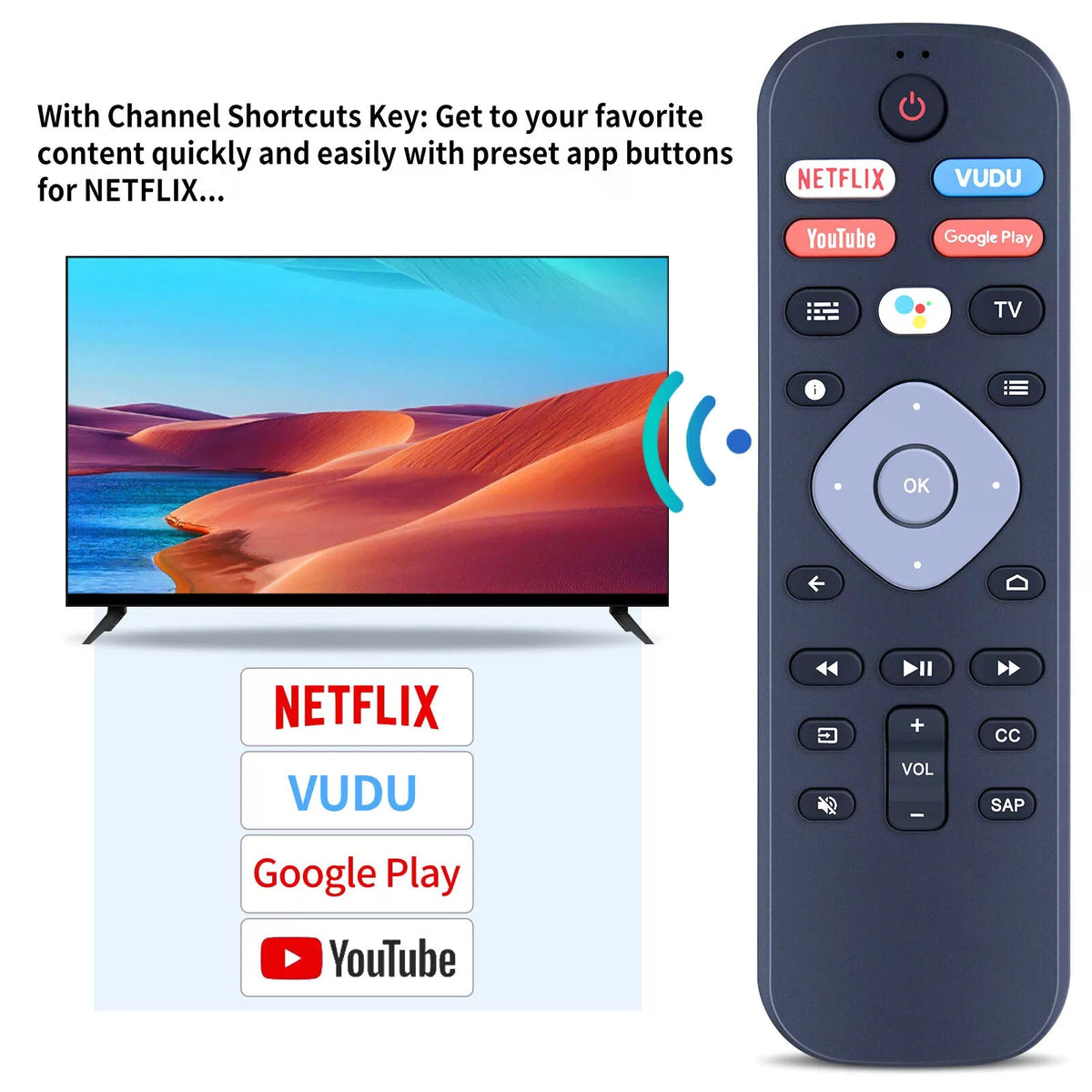 URMT26RST004 Voice Remote Control For Philips TV 43PFL5604 43PFL5604/F7 [5]