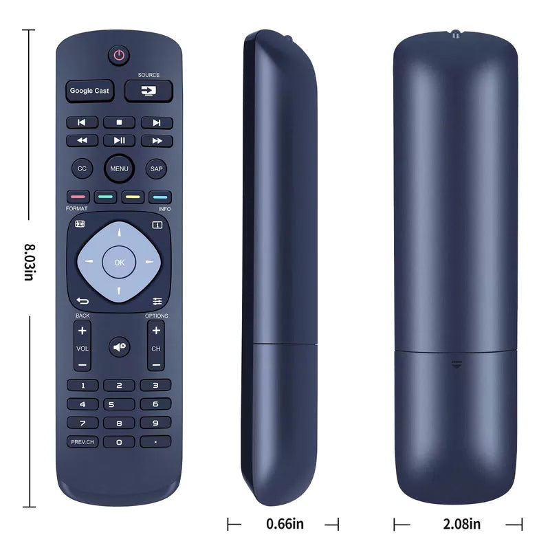 URMT42JHG006 Remote Control For Philips TV 49PFL6921/F7, 55PFL6921/F7 [5]