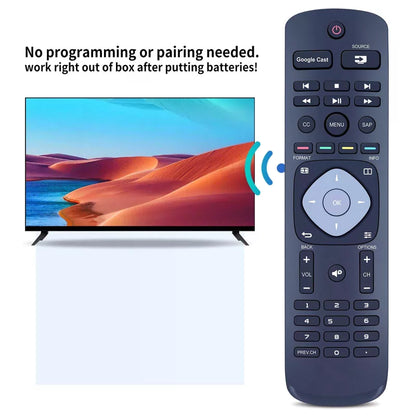 URMT42JHG006 Remote Control For Philips TV 49PFL6921/F7, 55PFL6921/F7 [6]