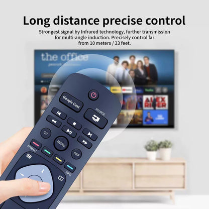 URMT42JHG006 Remote Control For Philips TV 49PFL6921/F7, 55PFL6921/F7 [7]