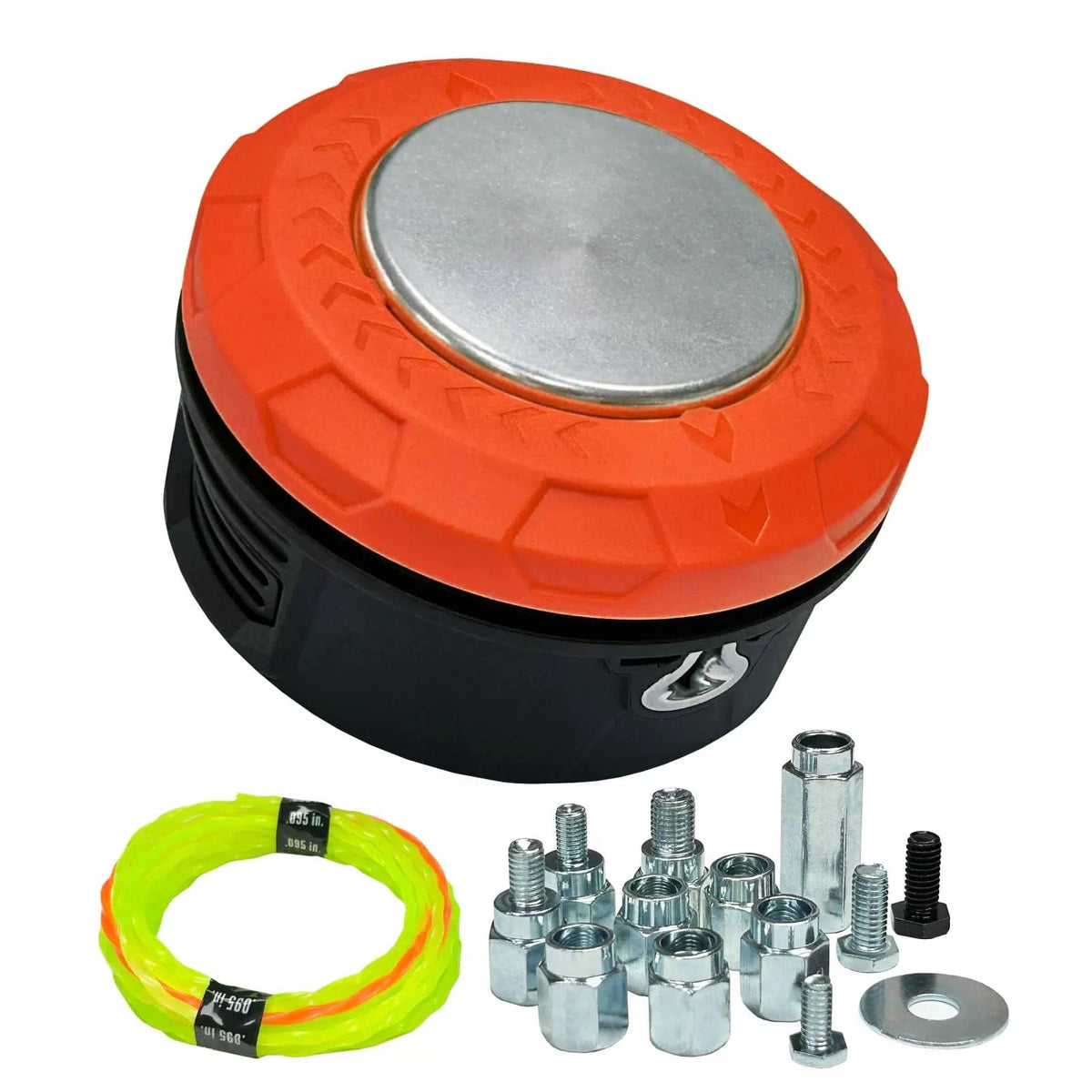 Universal Weed Eater Head,Easy Feed Trimmer Bump Head with Orange [1]