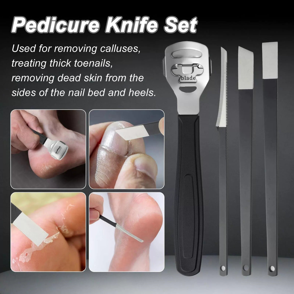 VOCOSTE 13Pcs Ingrown Toenail Kit Black [4]