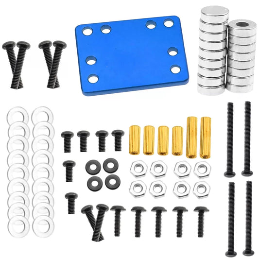 Vgoohobby RC Car Body Post Magnet Invisible Mount Fixing 1/28, Blue [1]