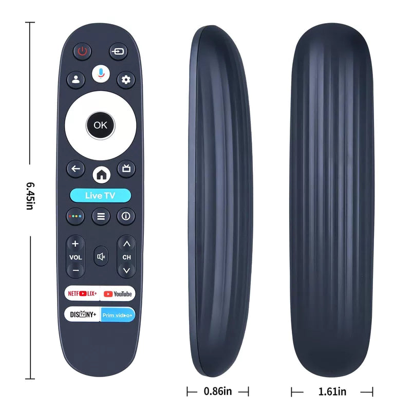 Voice Remote Control For KONKA TV UDG58SR680LN for BLAUPUNKT BP550USG9800 [4]