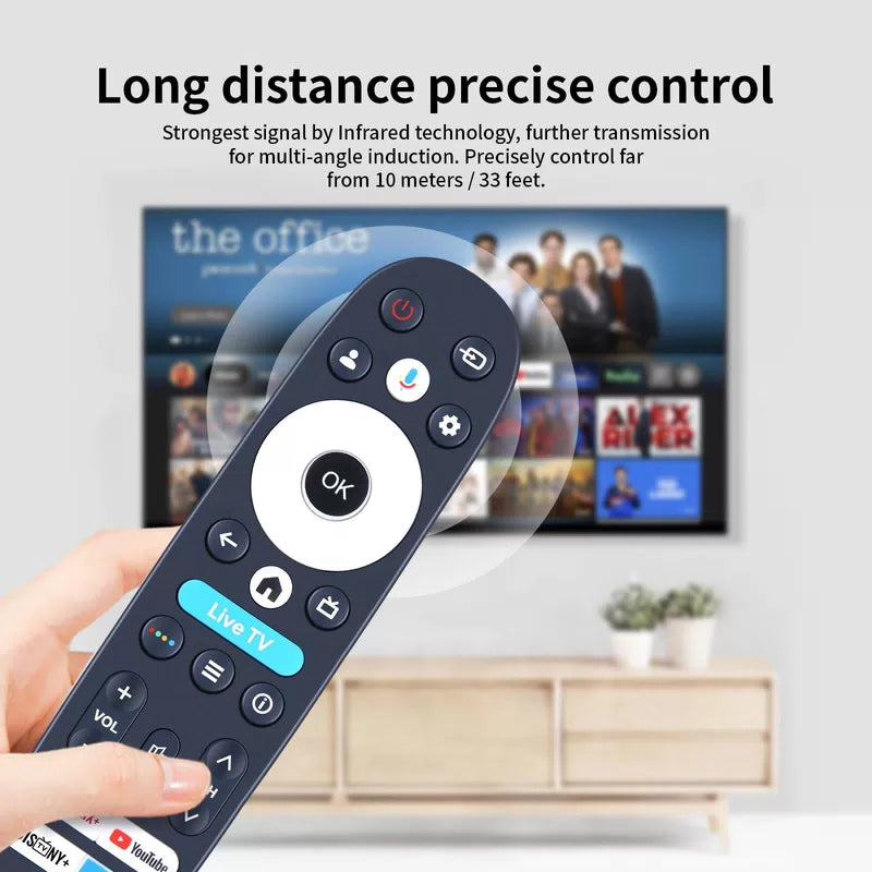 Voice Remote Control For KONKA TV UDG58SR680LN for BLAUPUNKT BP550USG9800 [6]