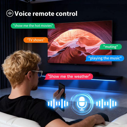 Voice Remote Control For NOBKLEN L350 Smart Projector [3]