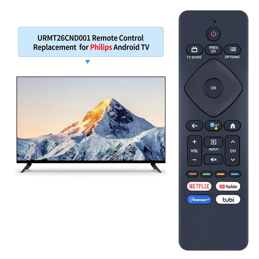 Voice Remote Control For Philips Android TV URMT26CND001 S4X-RF439A [2]