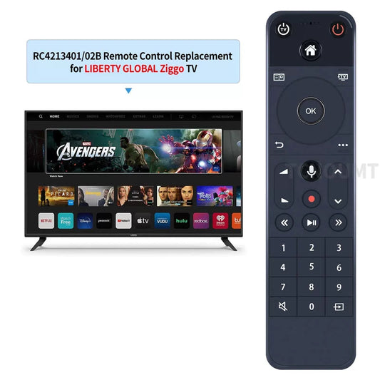 Voice Remote Control For Pilot UPC TV Box, Apollo 4K Box, Sunrise TV Box [2]