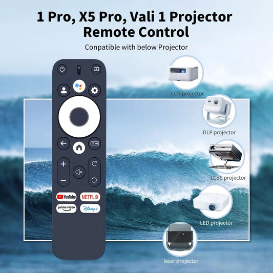 Voice Remote Control For Sovboi S61Pro 4K Smart Projector [3]