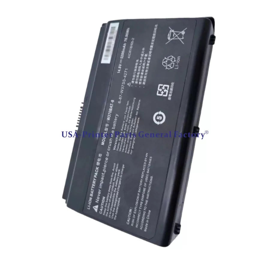 W370BAT-8 Battery Fits For Clevo NP6350 W350ET W350ETQ W355STQ 6-87-W370S-427 [2]