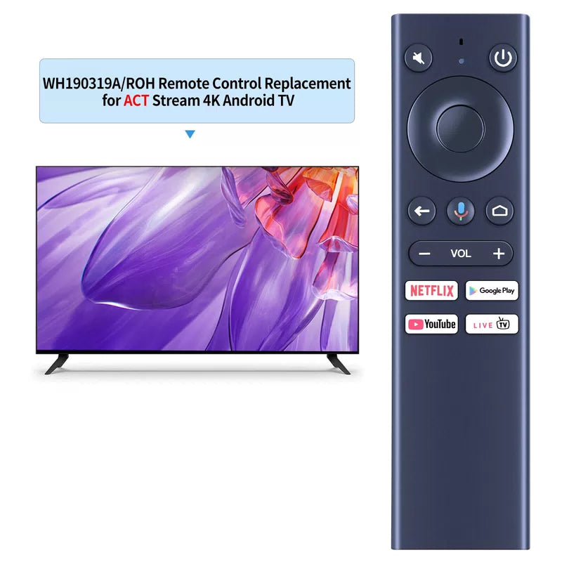 WH190319A/ROH Voice Remote Control For ACT Stream 4K Android TV Box [2]