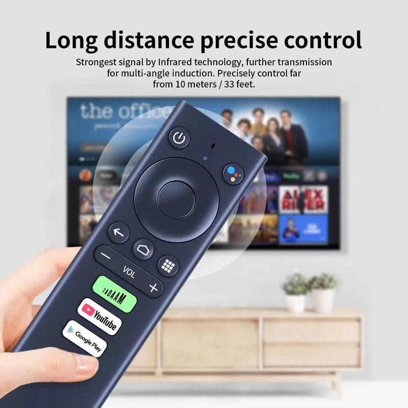 WH190907A/ROH Voice Remote Control For Tadaam TV Box With Google Assistant [6]