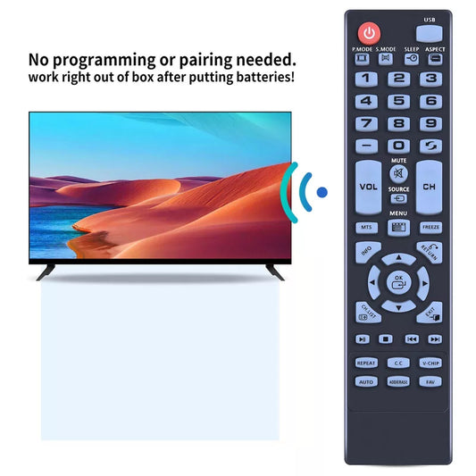 WS-1688-2 XHY353-3 Remote Control For Element TV ELEFS321 ELEFT193 ELEFT281 [6]