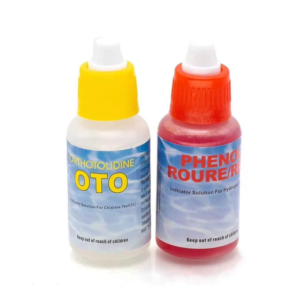 WWD POOL Swimming Pool Spa Water Chemical Test Kit for Chlorine and Ph Refill [1]