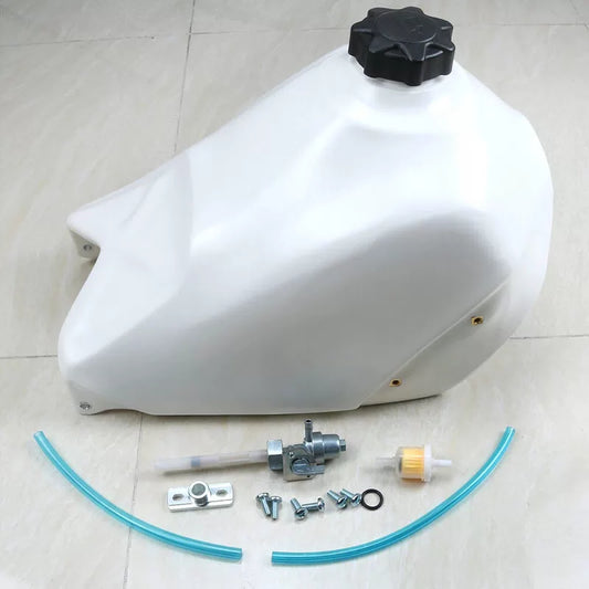 White plastic fuel tank kit for 1985-1986 Honda ATC350X [1]
