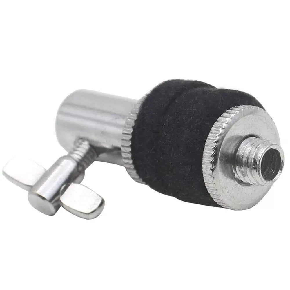 WingPower HI HAT Clutch Metal Instrument Drum with 6mm Hole, Cymbal silver [2]