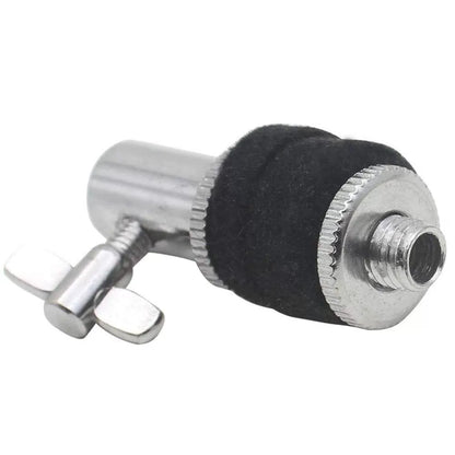 WingPower HI HAT Clutch Metal Instrument Drum with 6mm Hole, Cymbal silver [2]