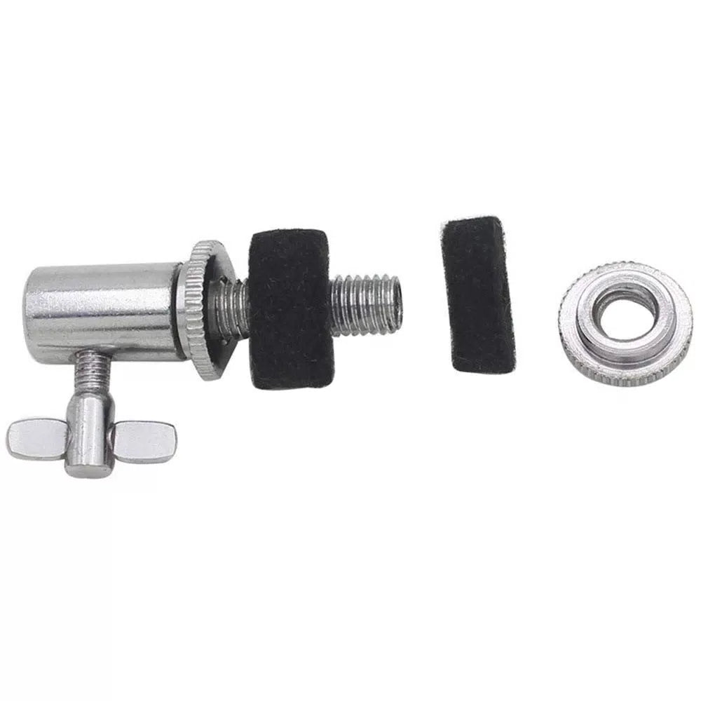WingPower HI HAT Clutch Metal Instrument Drum with 6mm Hole, Cymbal silver [5]