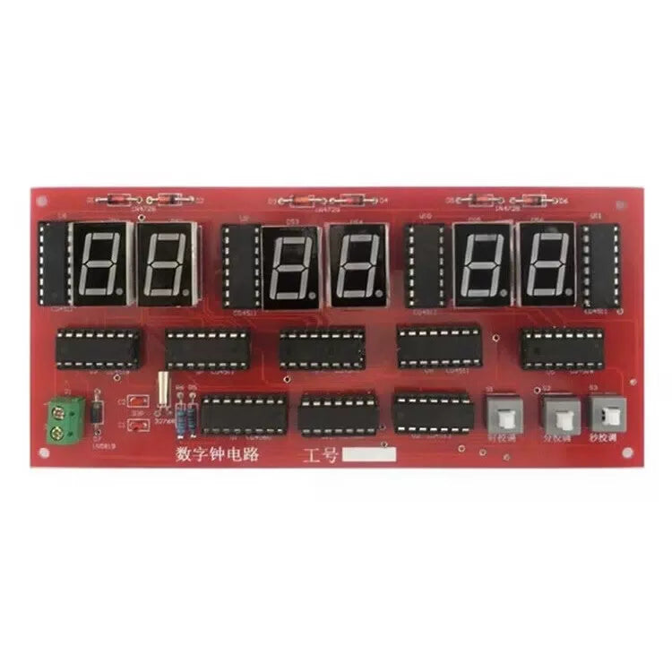 Wuliu Electronics JS-56-63 Digital Circuit Clock Kit Set [5]