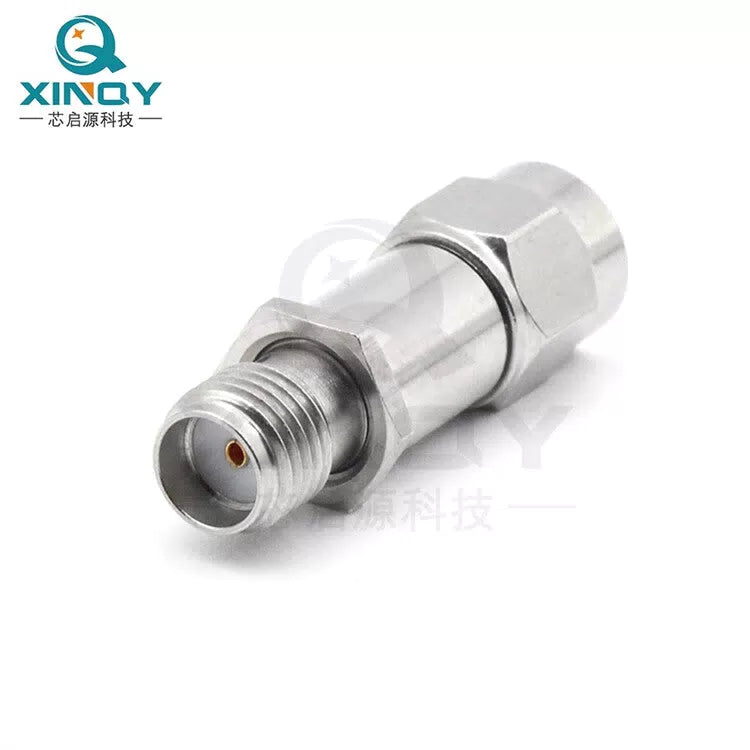XINQY 18G RF Fixed Attenuator 2W S1W2+ SMA Stainless Steel 1/2/3/6/20/30dB 6dB; 2W; 0-12GHz (Type A VSWR 1.25) [5]